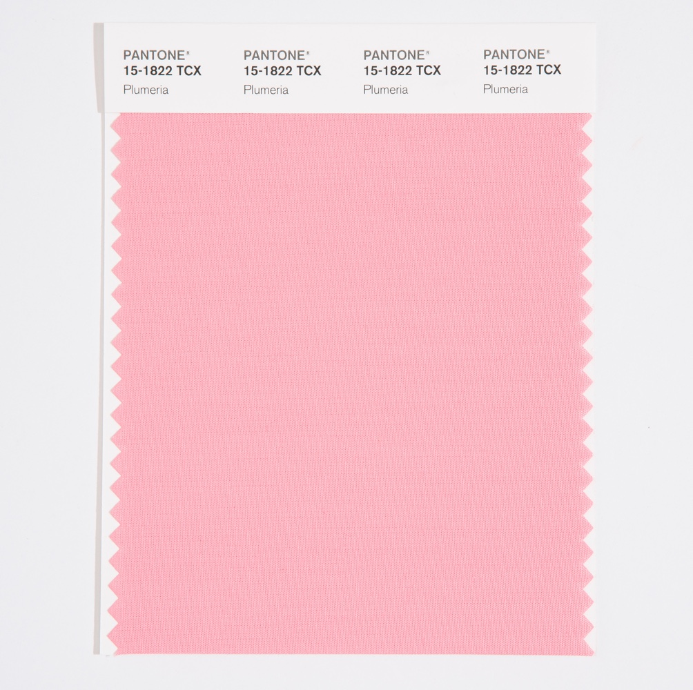 Pantone Cotton Swatch 15-1822 Plumeria