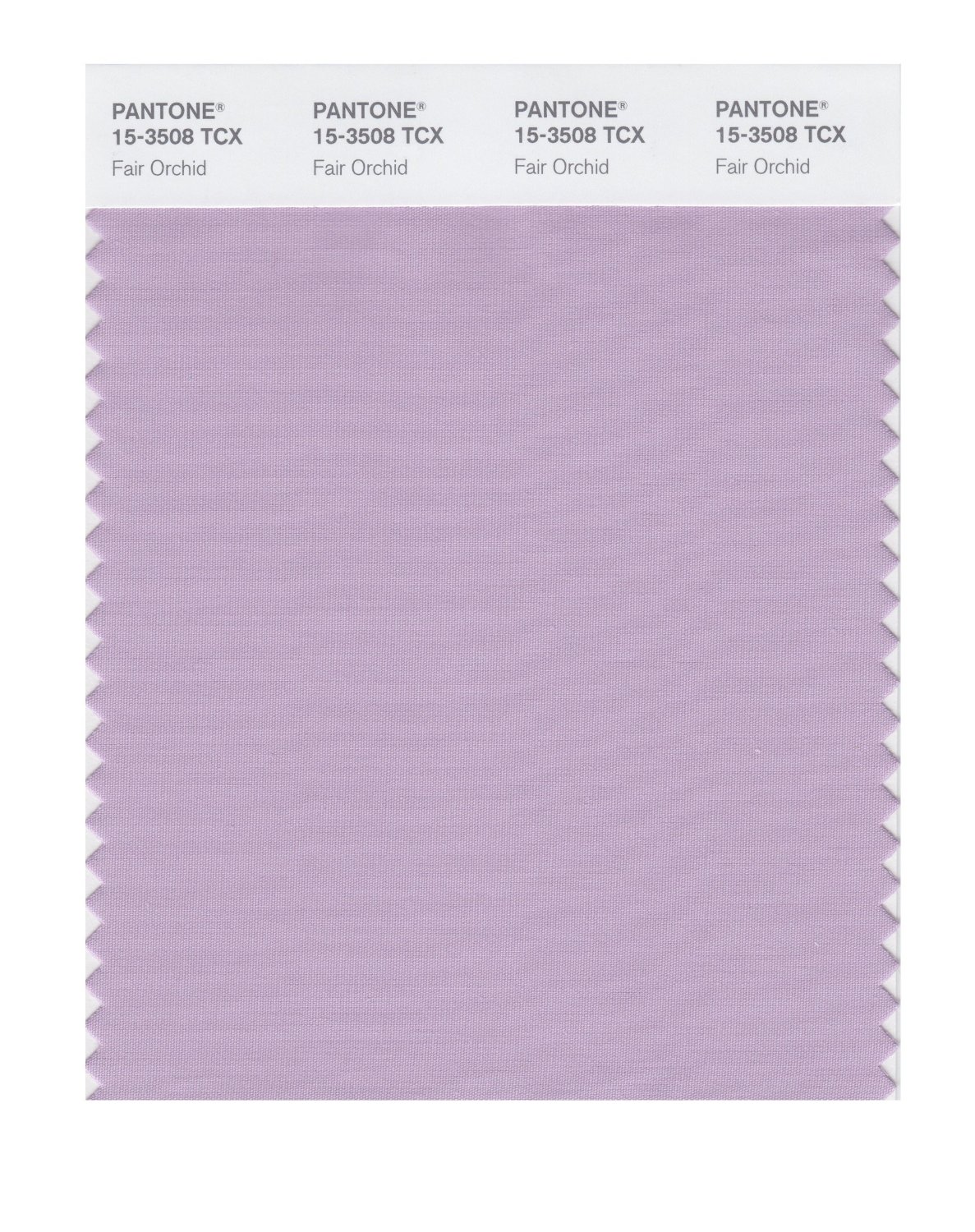 Pantone Cotton Swatch 15-3508 Fair Orchid