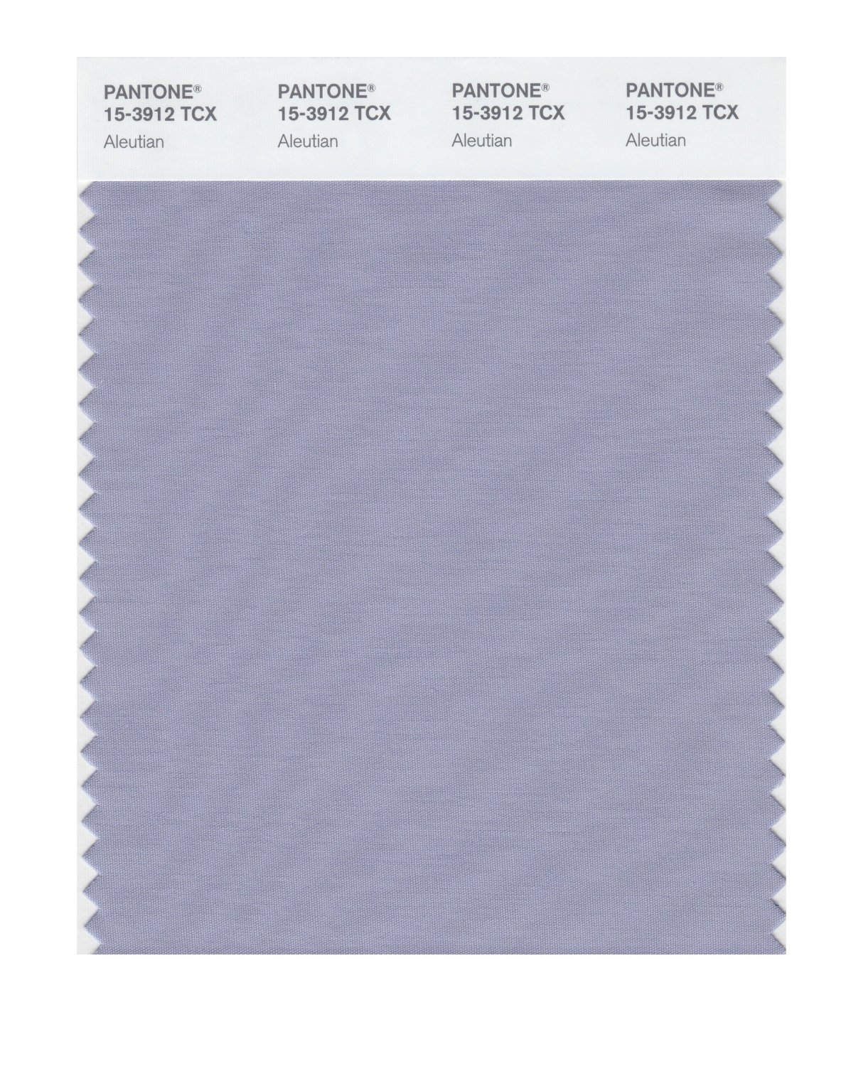 Pantone Cotton Swatch 15-3912 Aleutian