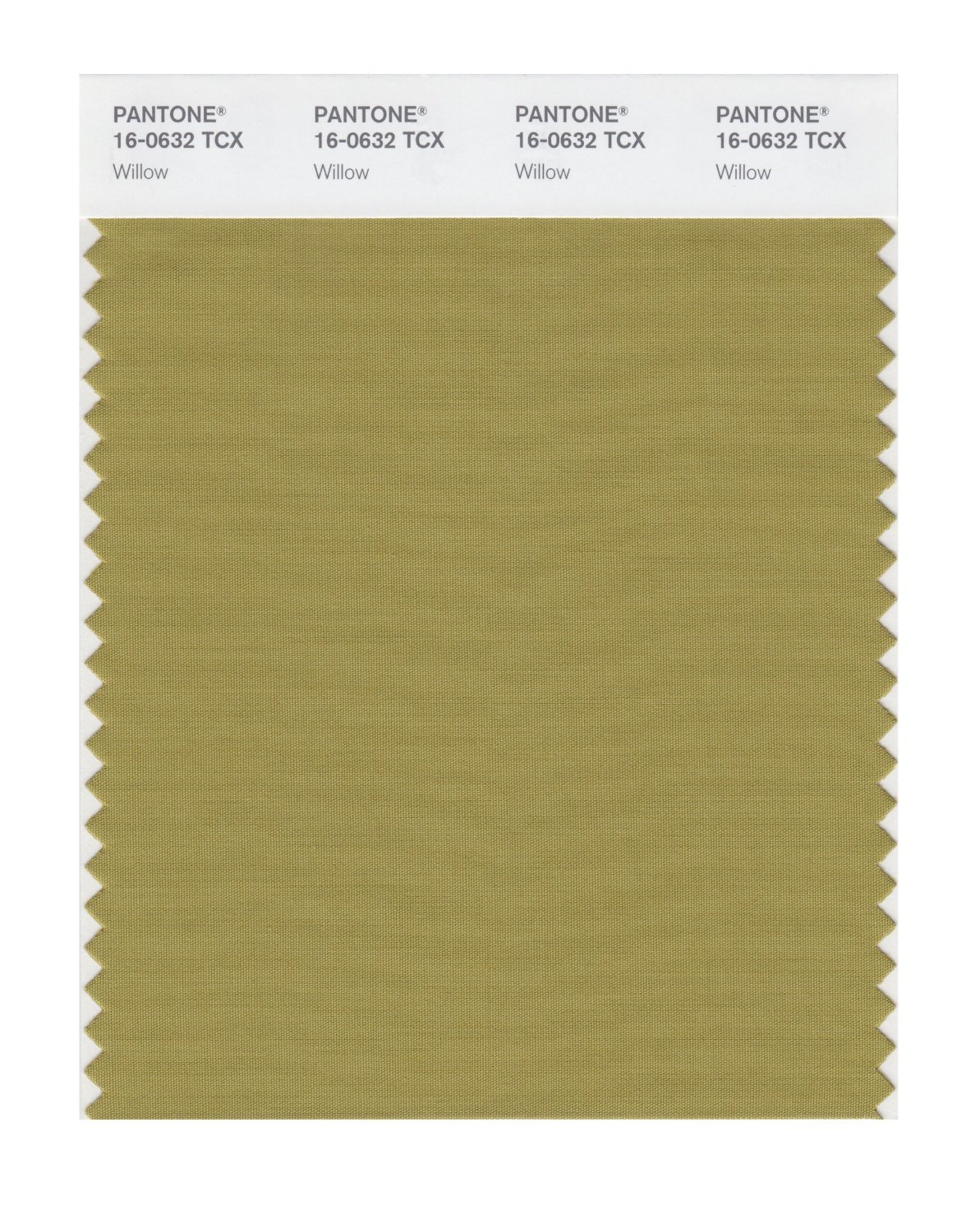 Pantone Cotton Swatch 16-0632 Willow