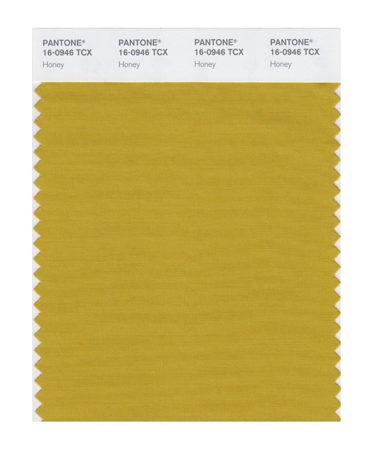 Pantone Cotton Swatch 16-0946 Honey