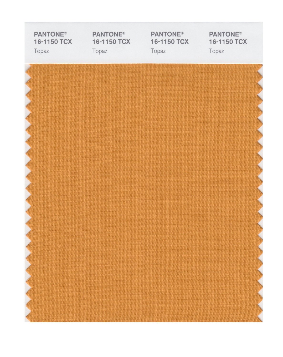 Pantone Cotton Swatch 16-1150 Topaz