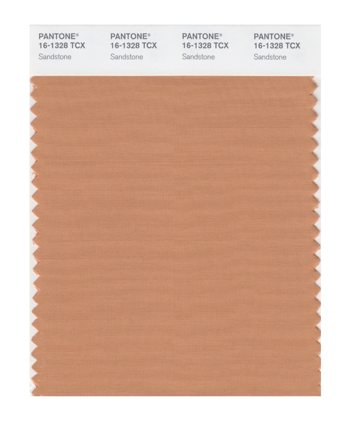 Pantone Cotton Swatch 16-1328 Sandstone