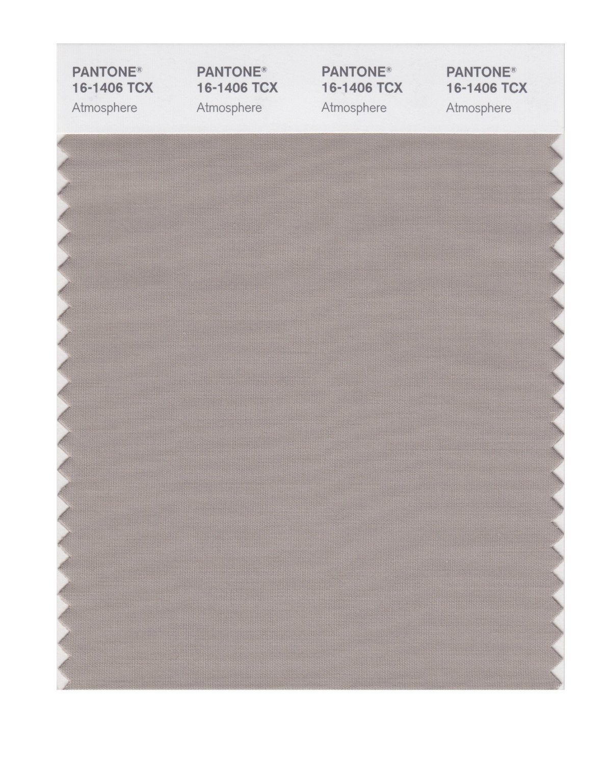 Pantone Cotton Swatch 16-1406 Atmosphere