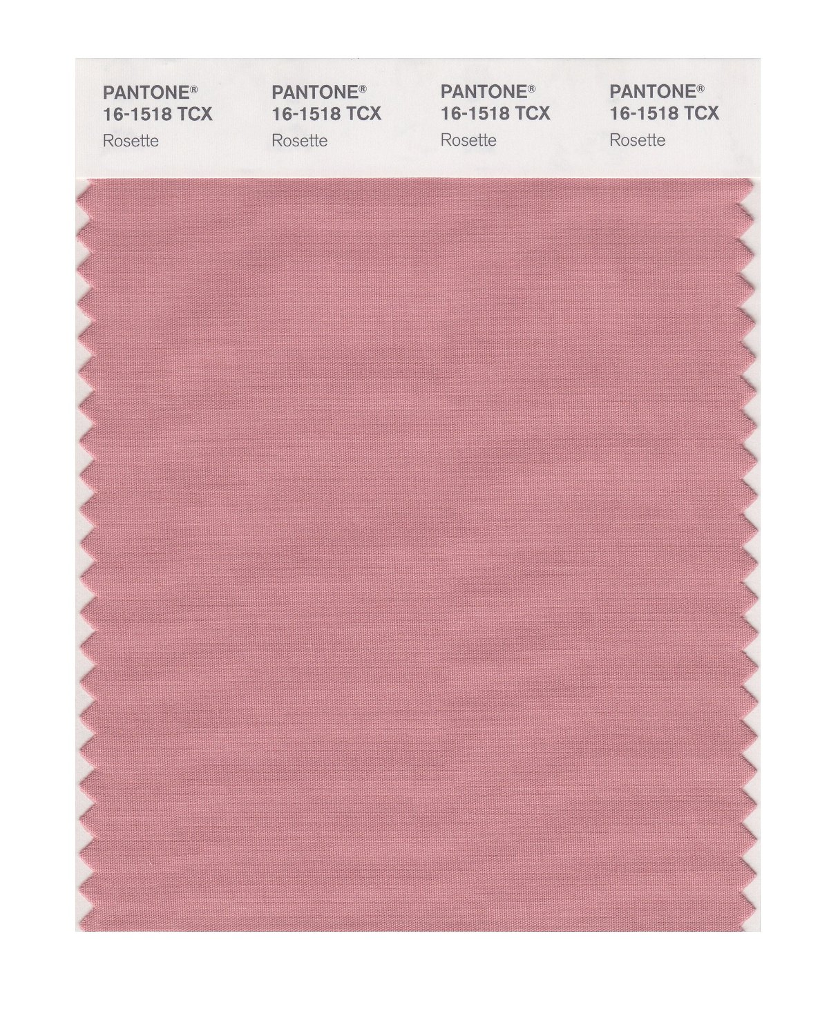 Pantone Cotton Swatch 16-1518 Rosette