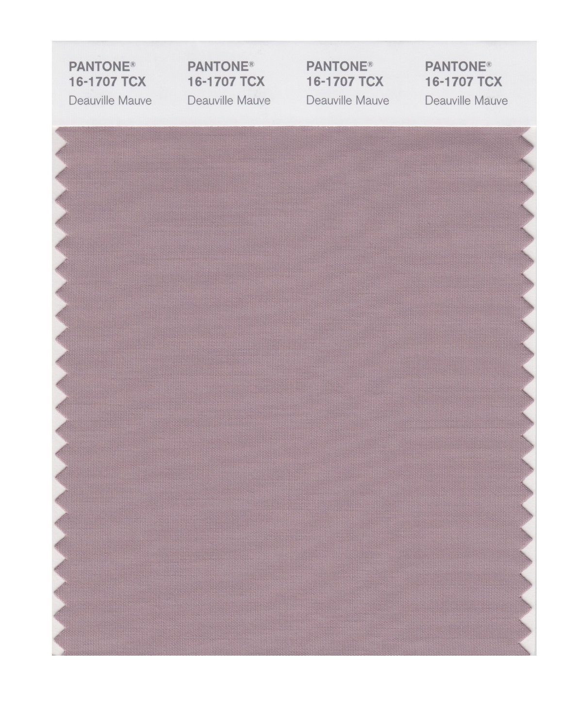 Pantone Cotton Swatch 16-1707 Deauville Mauve