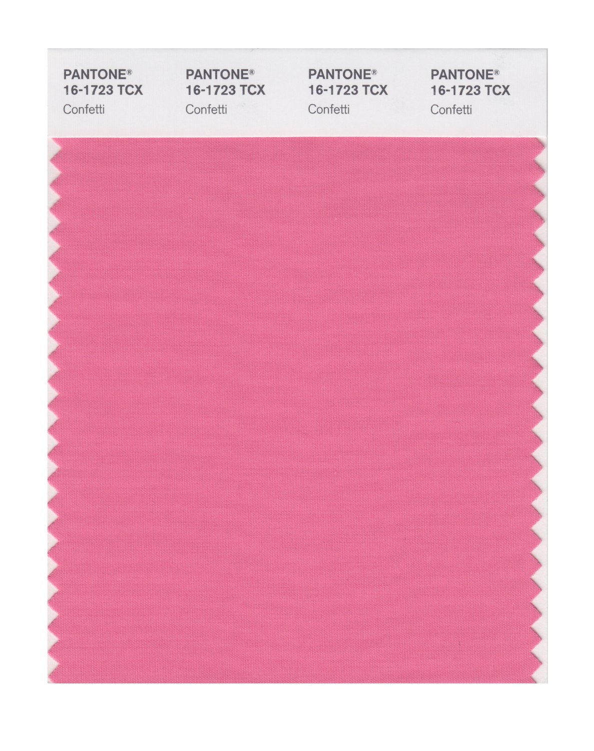 Pantone Cotton Swatch 16-1723 Confetti