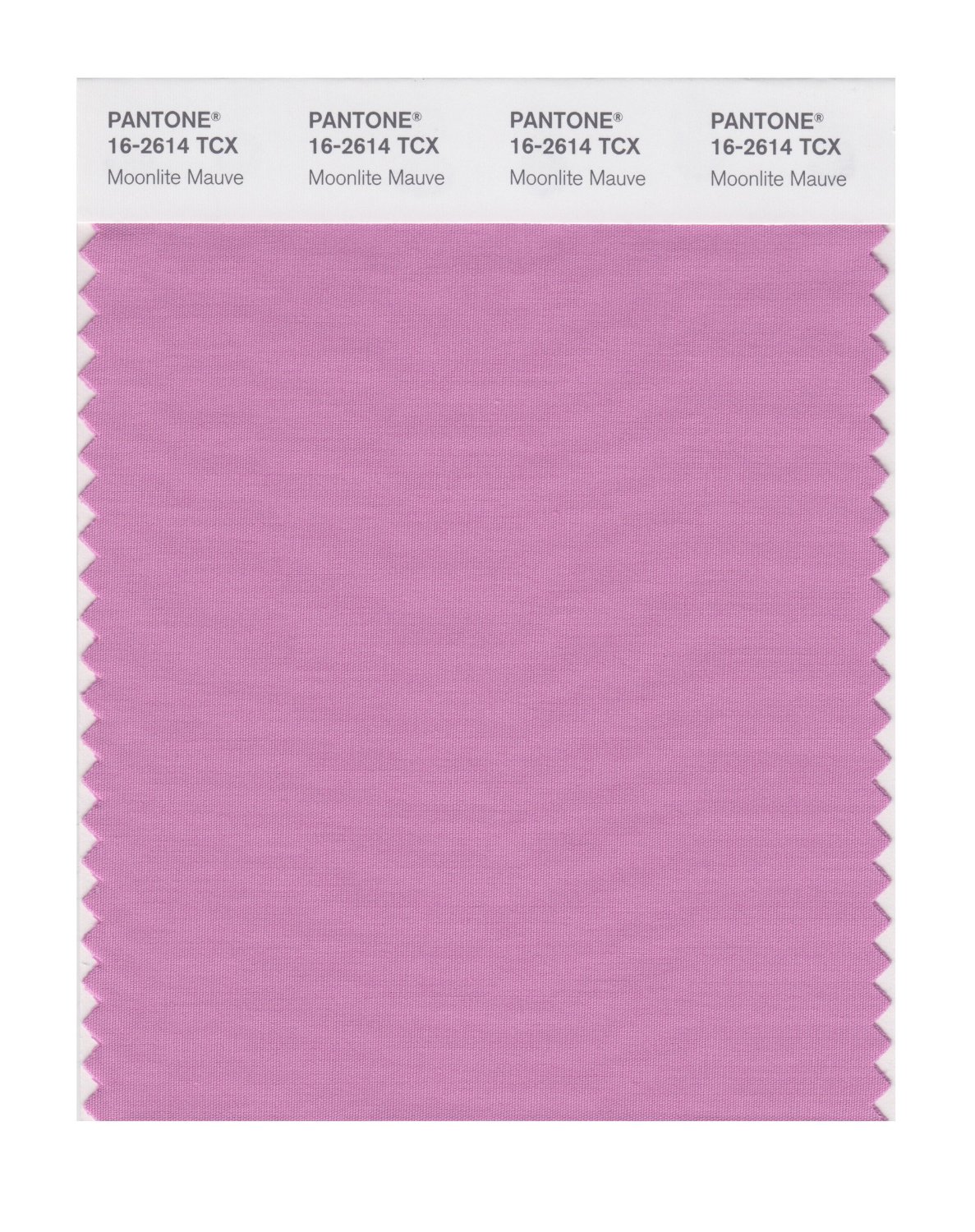 Pantone Cotton Swatch 16-2614 Moonlite Mauve