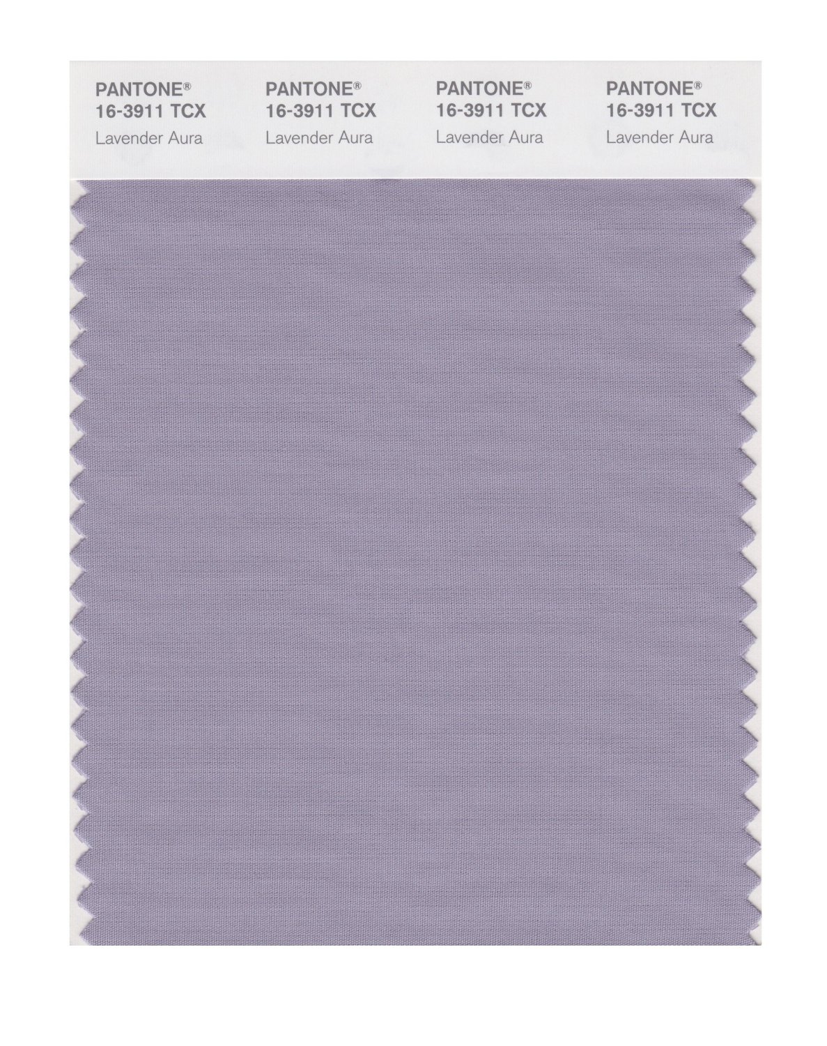 Pantone Cotton Swatch 16-3911 Lavender Aura