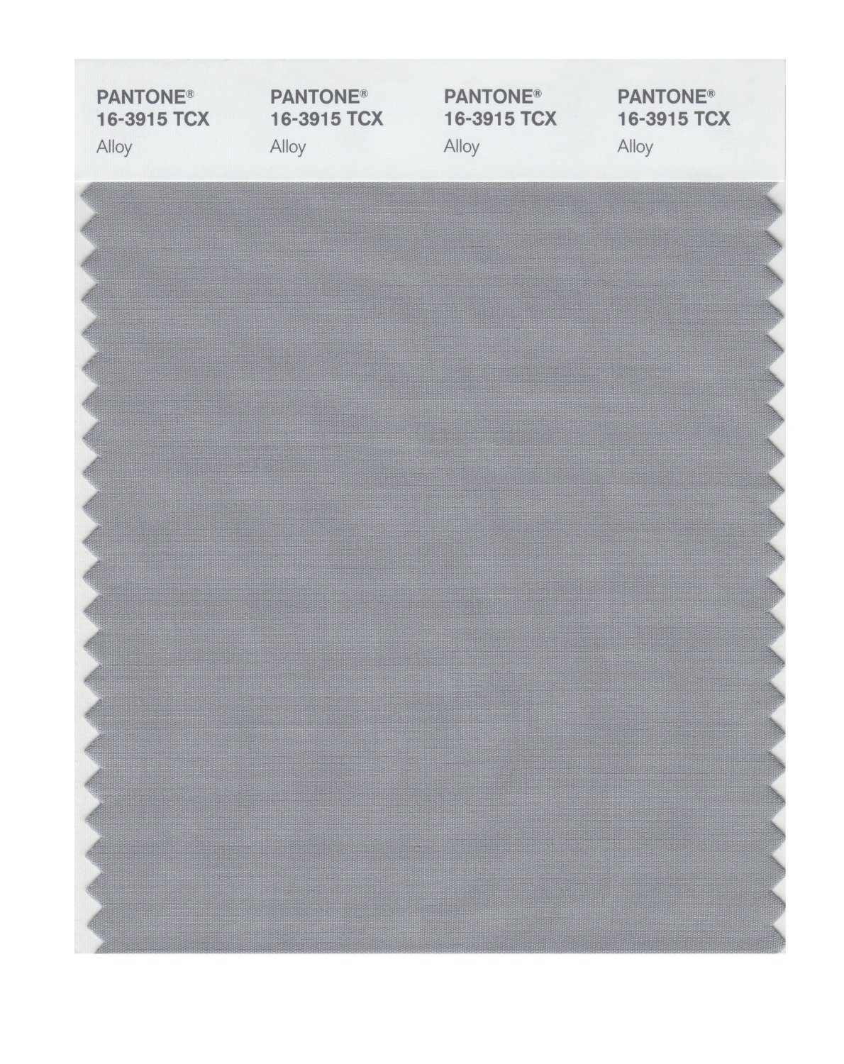 Pantone Cotton Swatch 16-3915 Alloy