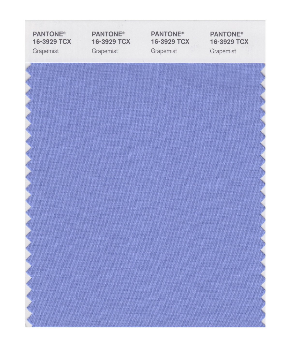 Pantone Cotton Swatch 16-3929 Grapemist