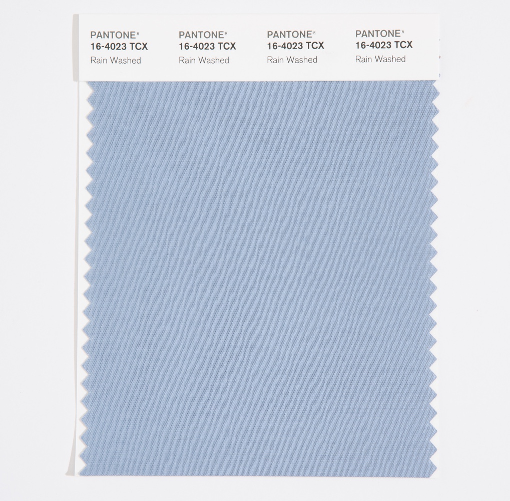 Pantone Cotton Swatch 16-4023 Rain Washed