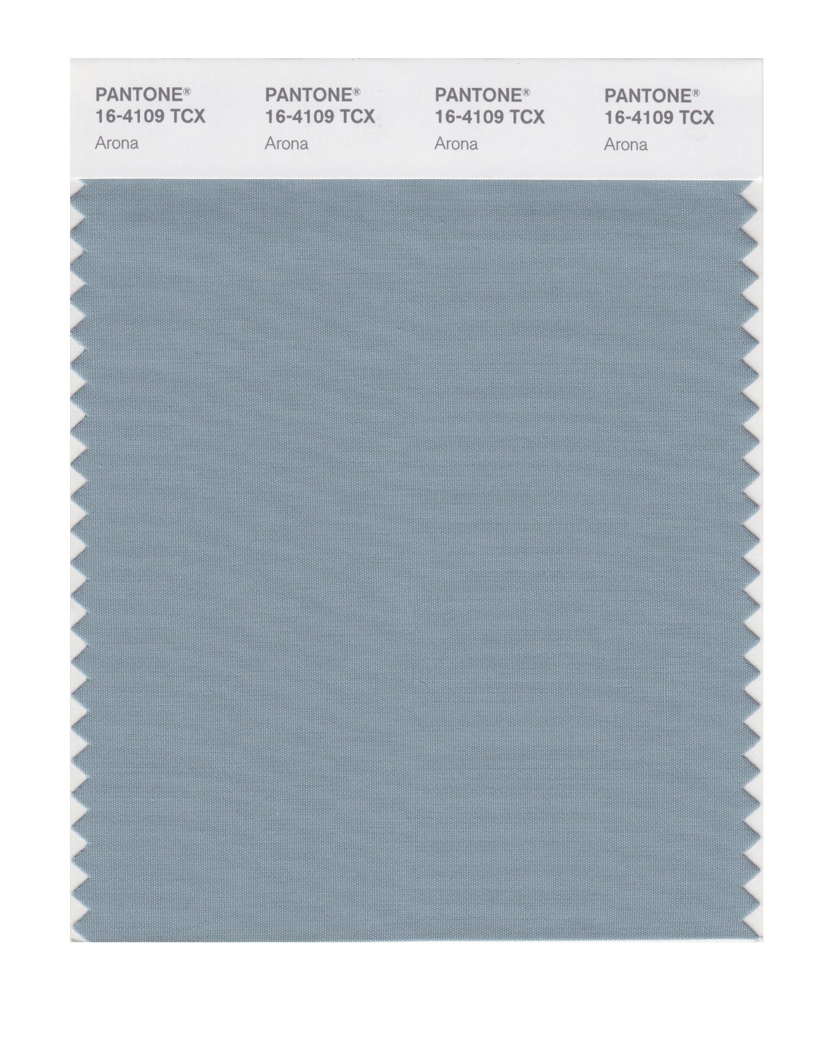 Pantone Cotton Swatch 16-4109 Arona