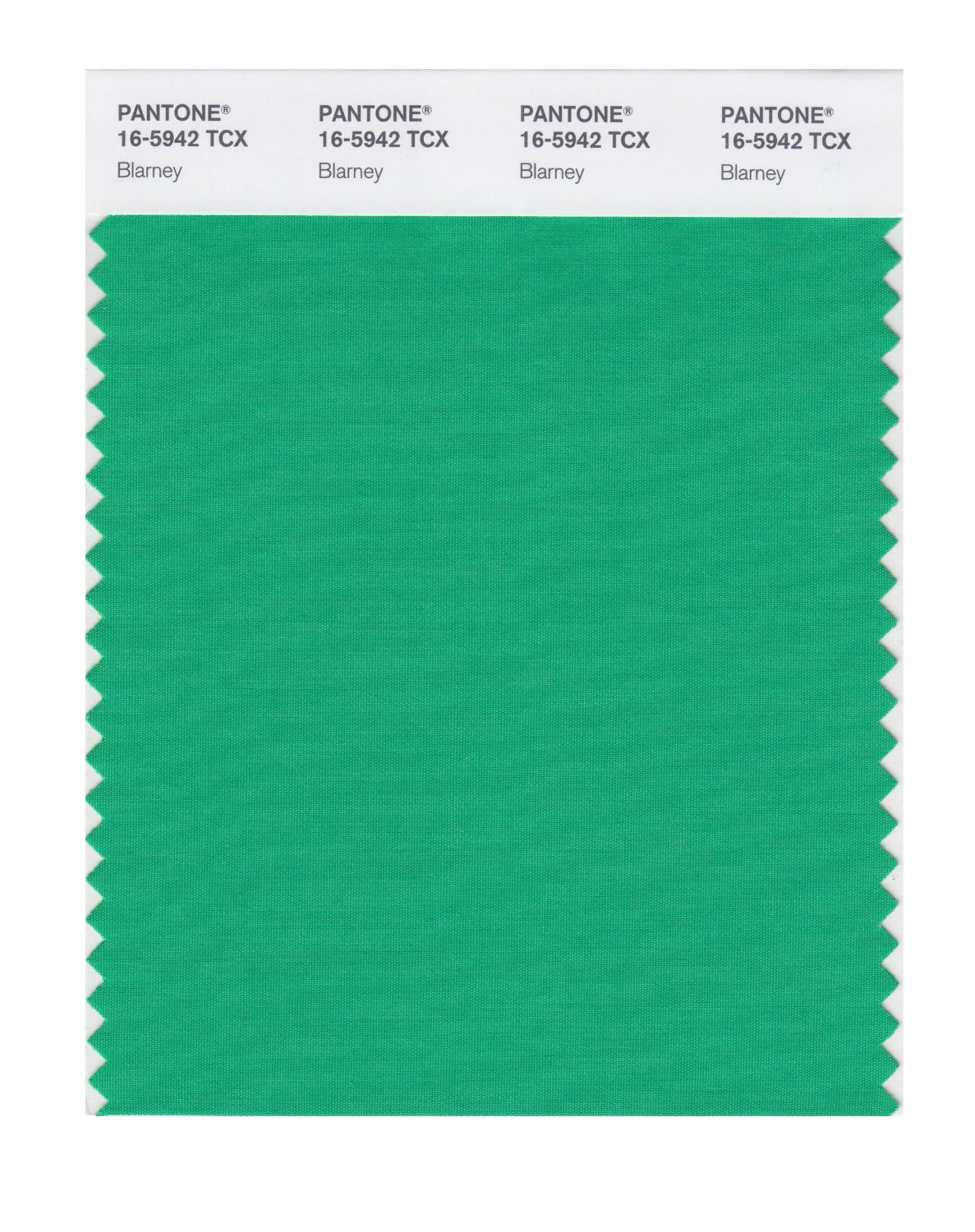 Pantone Cotton Swatch 16-5942 Blarney