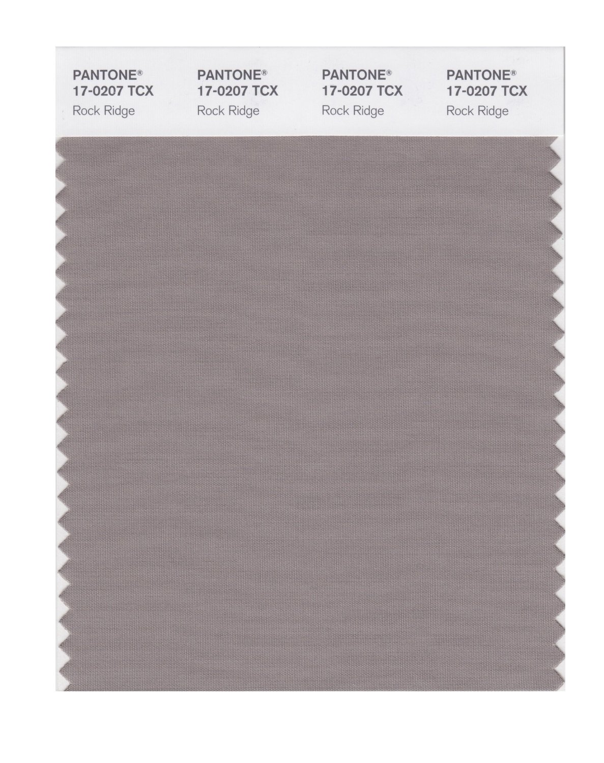 Pantone Cotton Swatch 17-0207 Rock Ridge