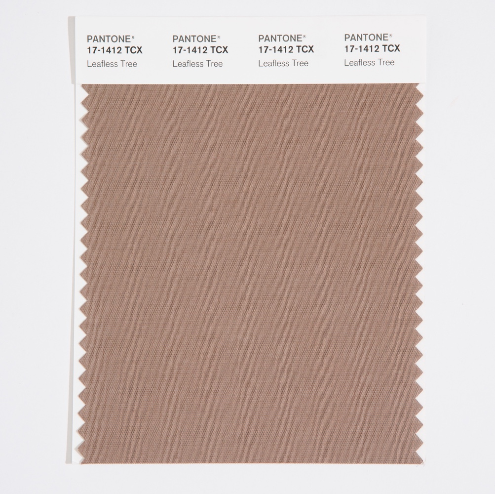 Pantone Cotton Swatch 17-1412 Leafless Tree