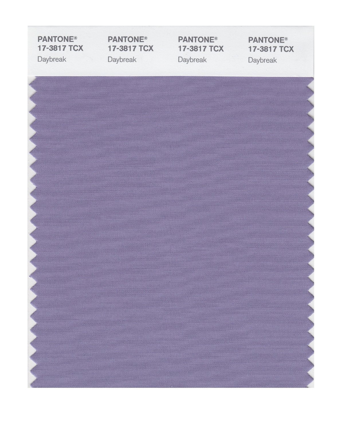 Pantone Cotton Swatch 17-3817 Daybreak