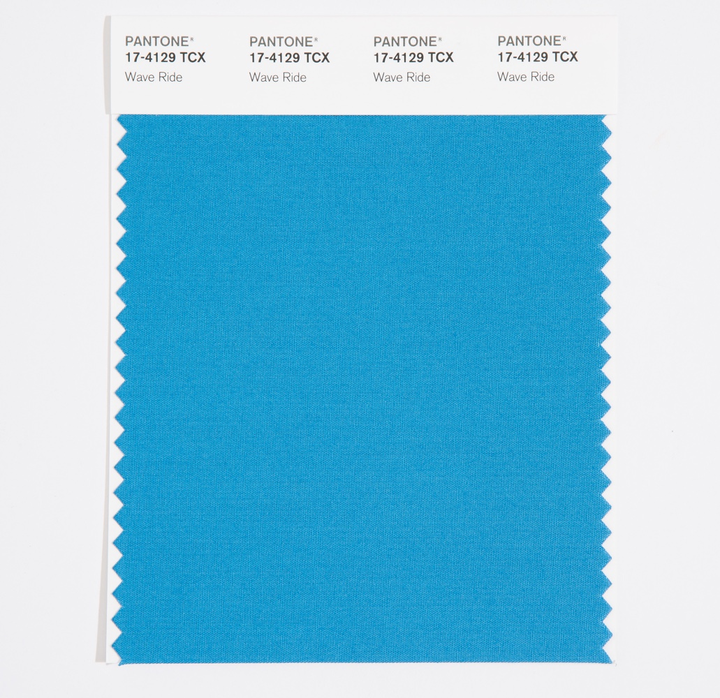 Pantone Cotton Swatch 17-4129 Wave Ride