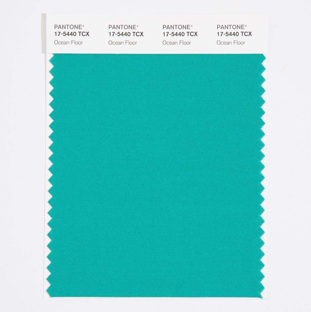 Pantone Cotton Swatch 17-5440 Ocean Floor