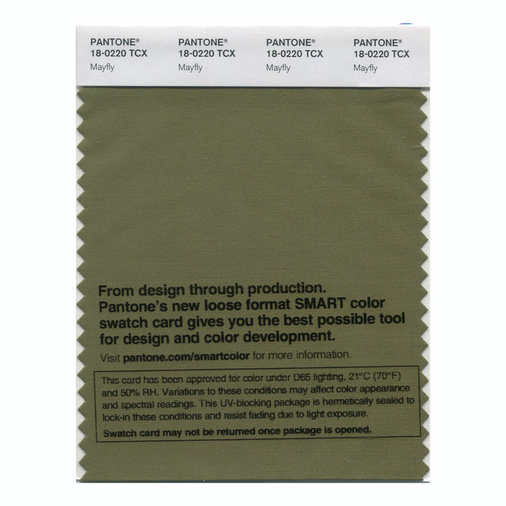 Pantone Cotton Swatch 18-0220 Mayfly