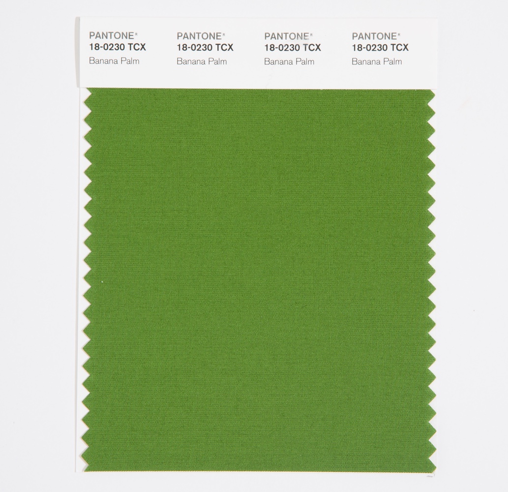 Pantone Cotton Swatch 18-0230 Banana Palm