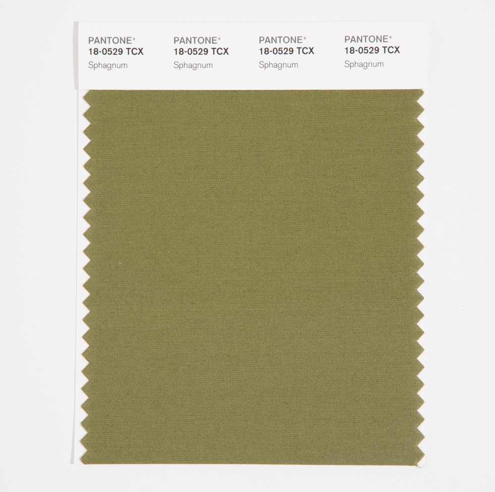 Pantone Cotton Swatch 18-0529 Sphagnum