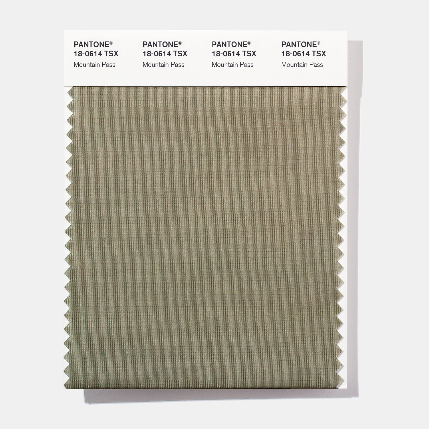 Pantone Polyester Swatch 18-0614 Mountain Pas