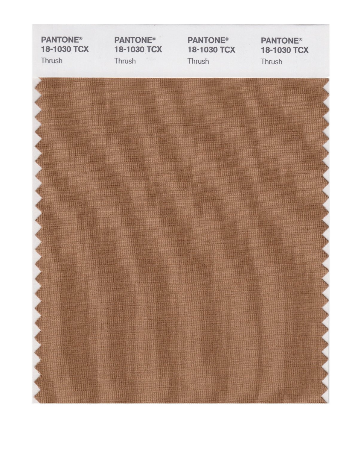 Pantone Cotton Swatch 18-1030 Thrush