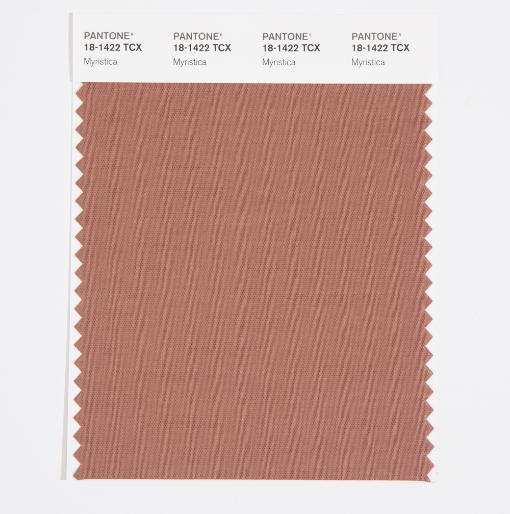 Pantone Cotton Swatch 18-1422 Myristica