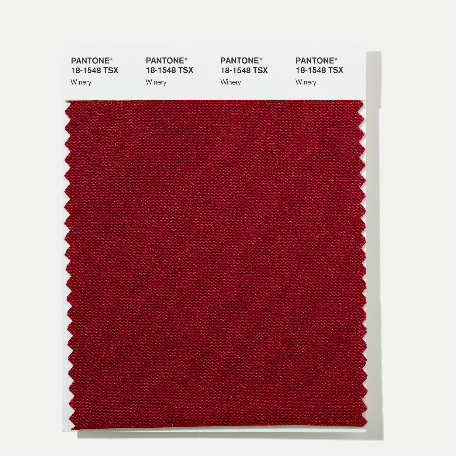 Pantone Polyester Swatch 18-1548 Winery