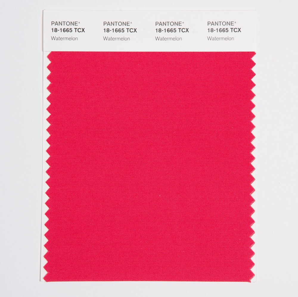 Pantone Cotton Swatch 18-1665 Watermelon