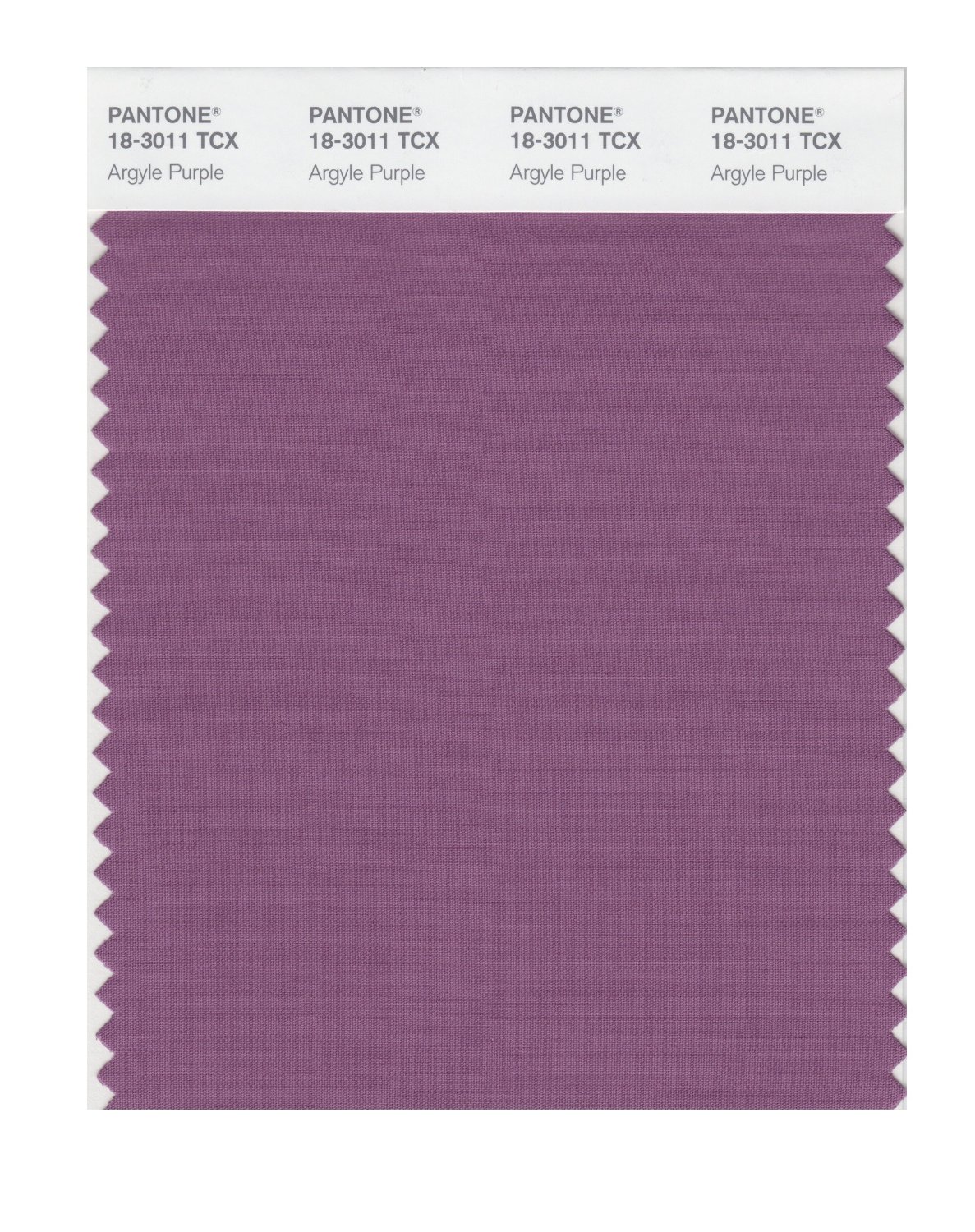 Pantone Cotton Swatch 18-3011 Argyle Purple