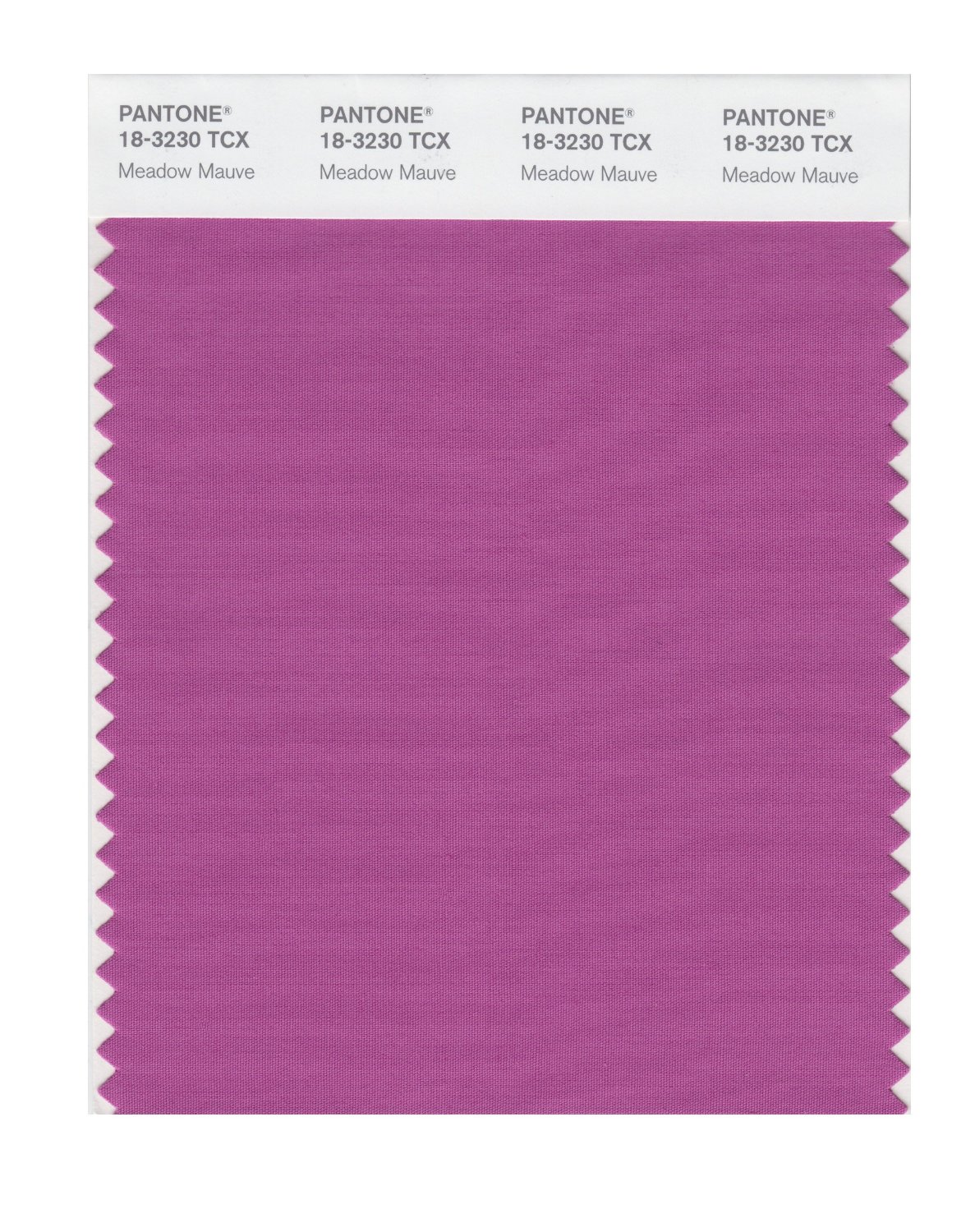 Pantone Cotton Swatch 18-3230 Meadow Mauve