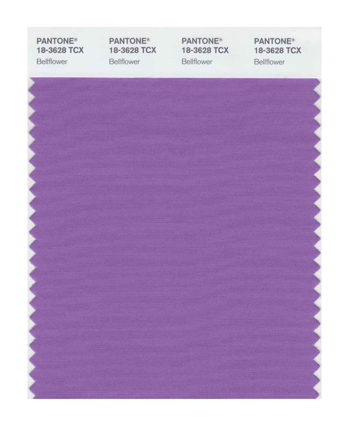 Pantone Cotton Swatch 18-3628 Bellflower