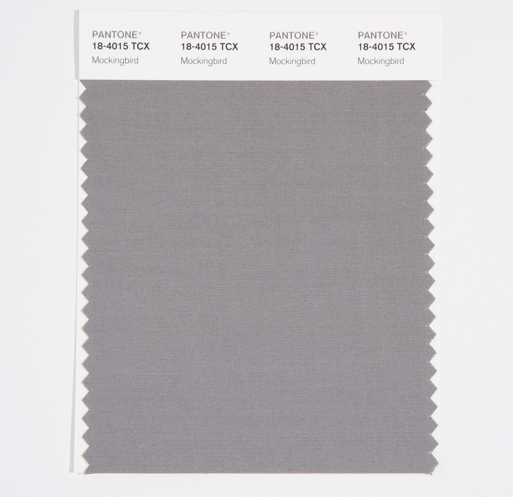 Pantone Cotton Swatch 18-4015 Mockingbird