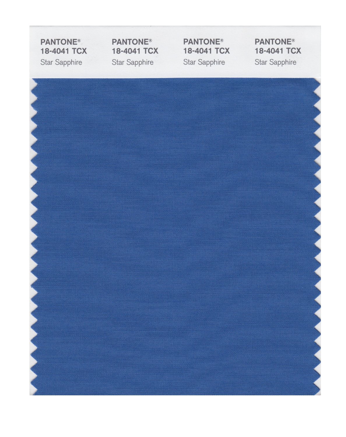 Pantone Cotton Swatch 18-4041 Star Sapphire