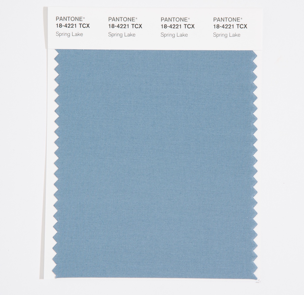 Pantone Cotton Swatch 18-4221 Spring Lake