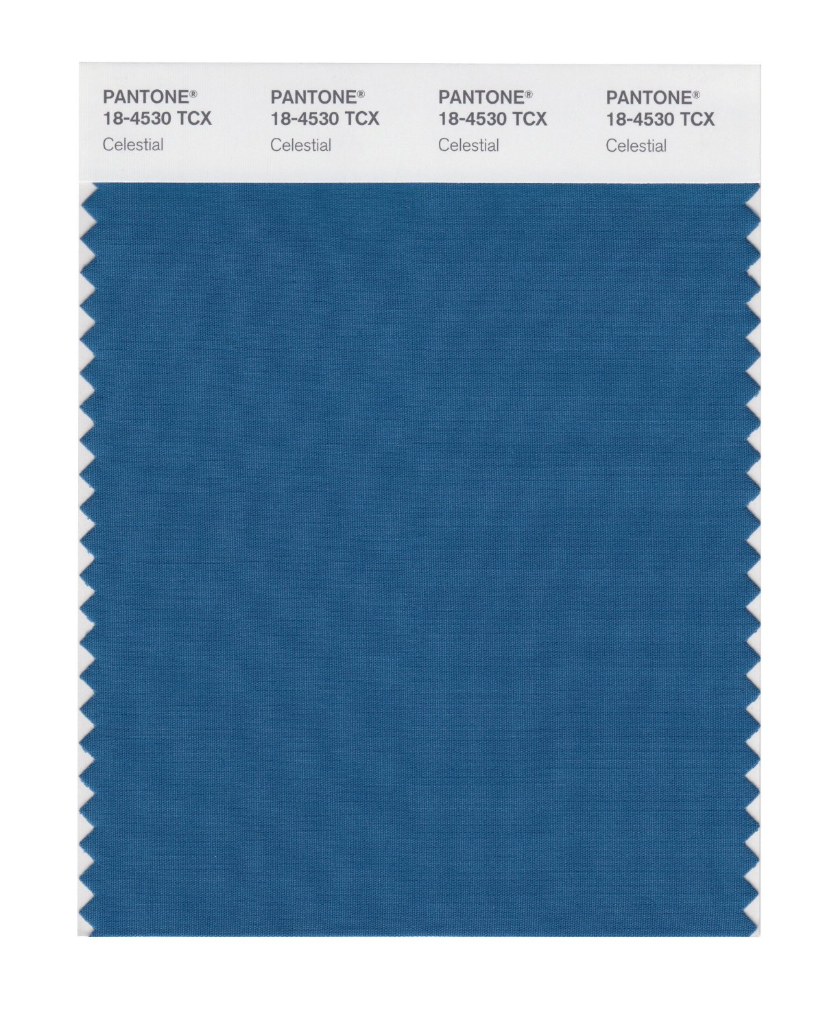 Pantone Cotton Swatch 18-4530 Celestial