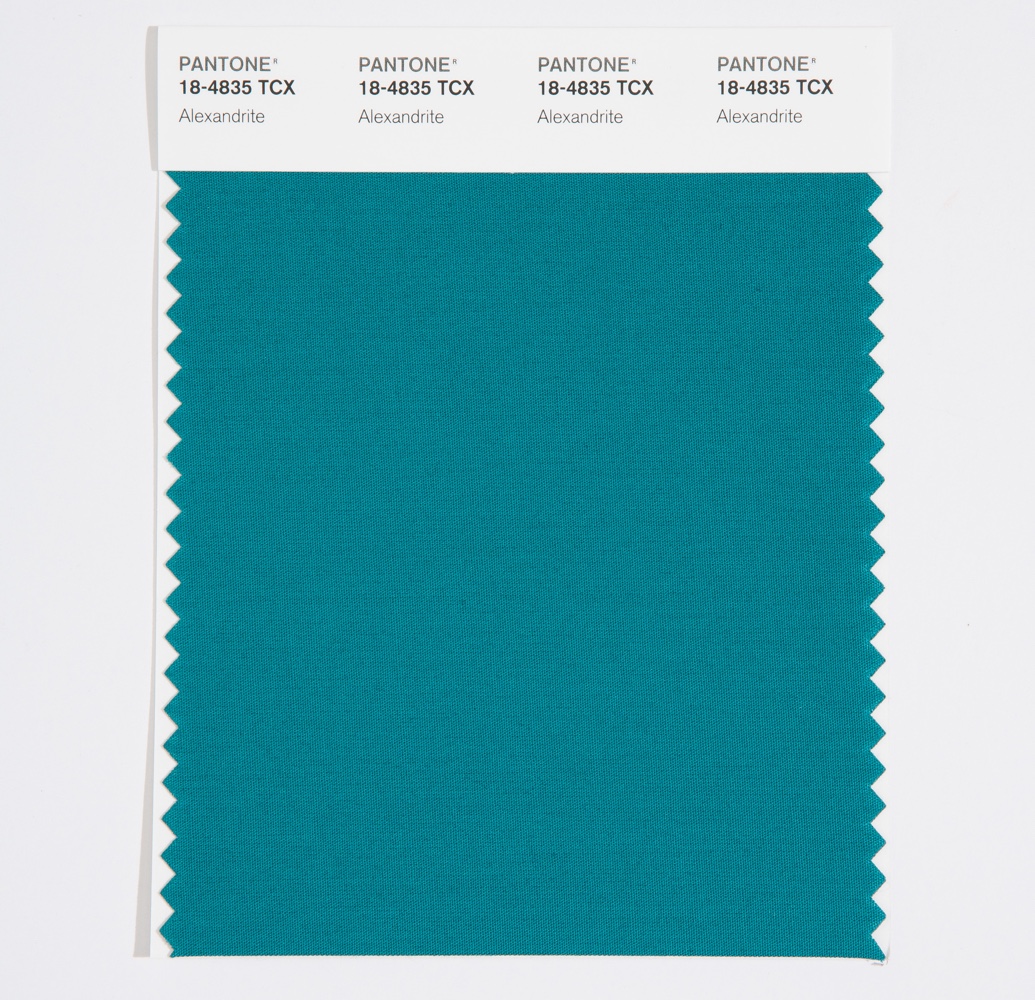 Pantone Cotton Swatch 18-4835 Alexandrite