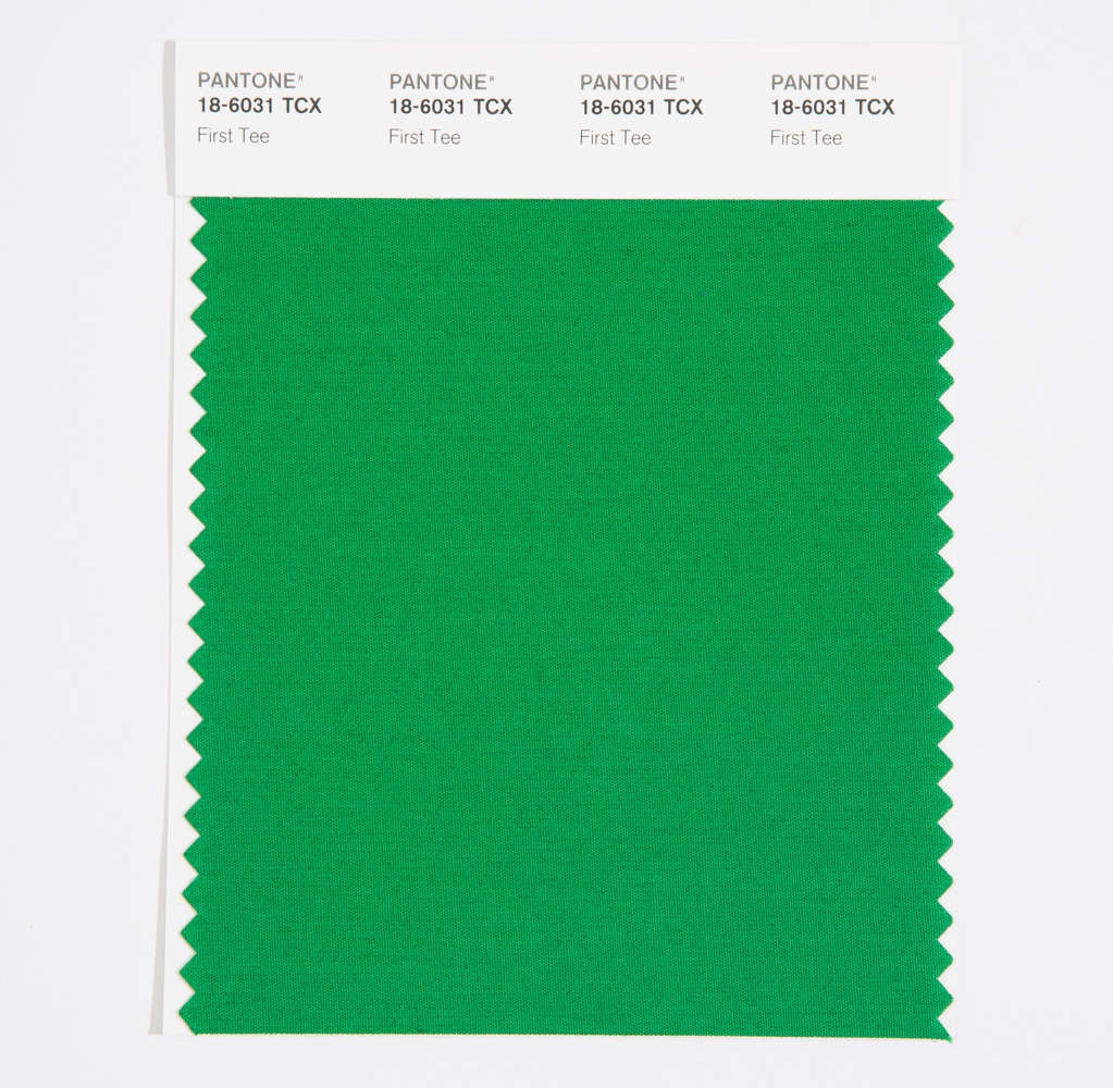 Pantone Cotton Swatch 18-6031 First Tree