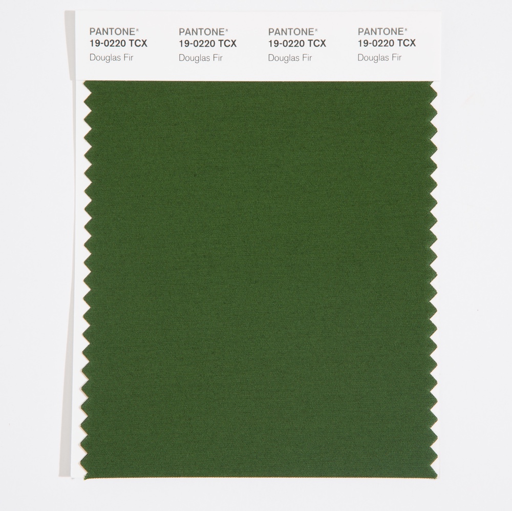 Pantone Cotton Swatch 19-0220 Douglas Fir