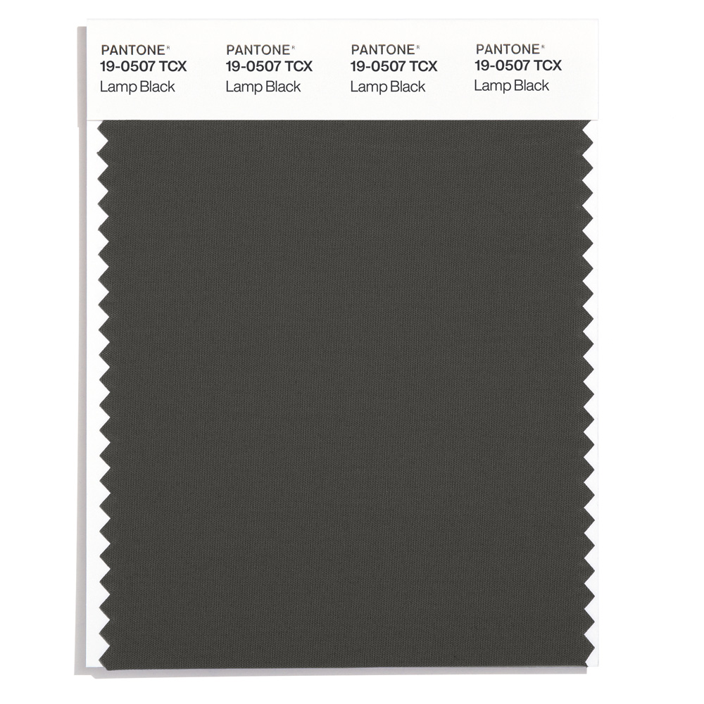 Pantone Polyester Swatch 19-0507 Industrial G