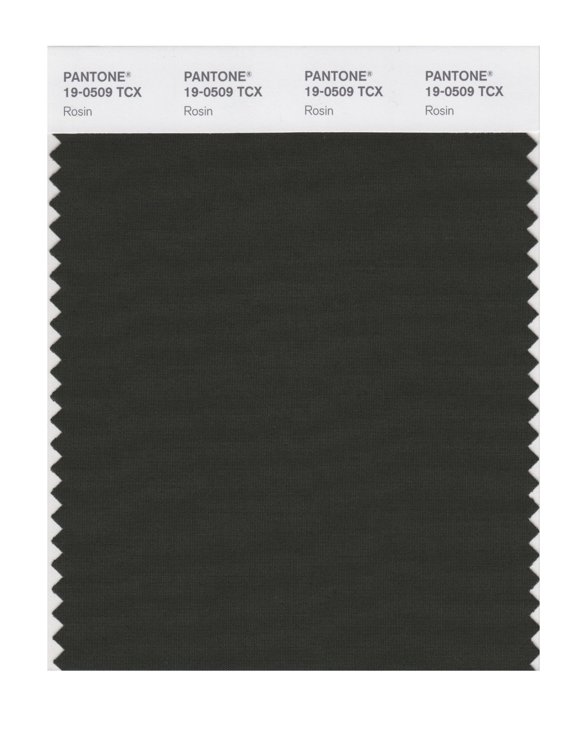 Pantone Cotton Swatch 19-0509 Rosin