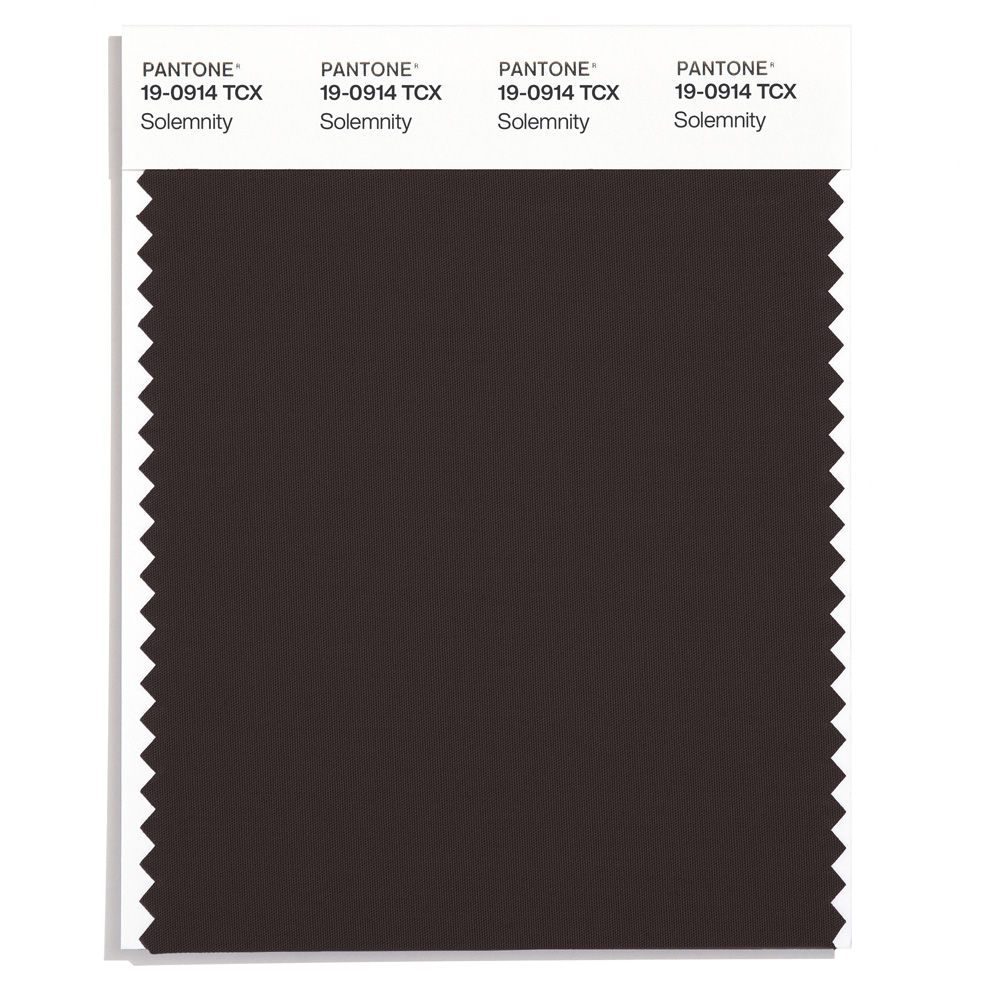 Pantone Polyester Swatch 19-0914 Fertile Soil