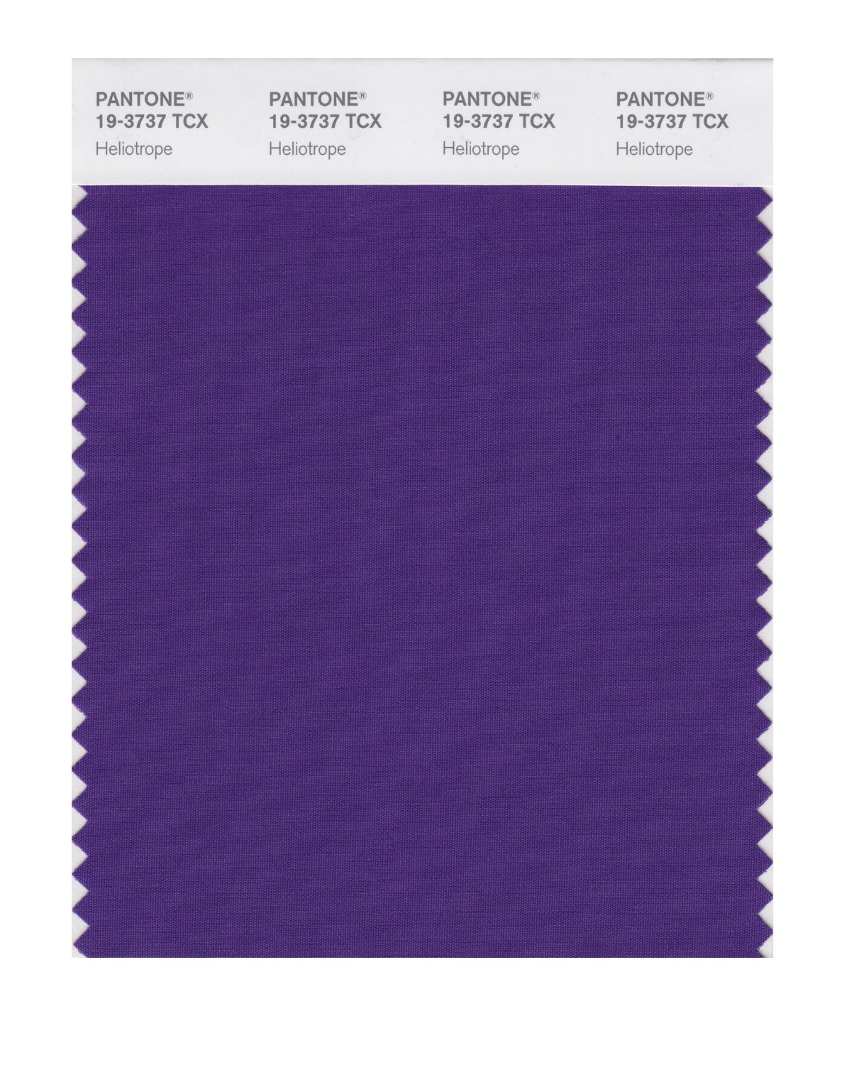 Pantone Cotton Swatch 19-3737 Heliotrope