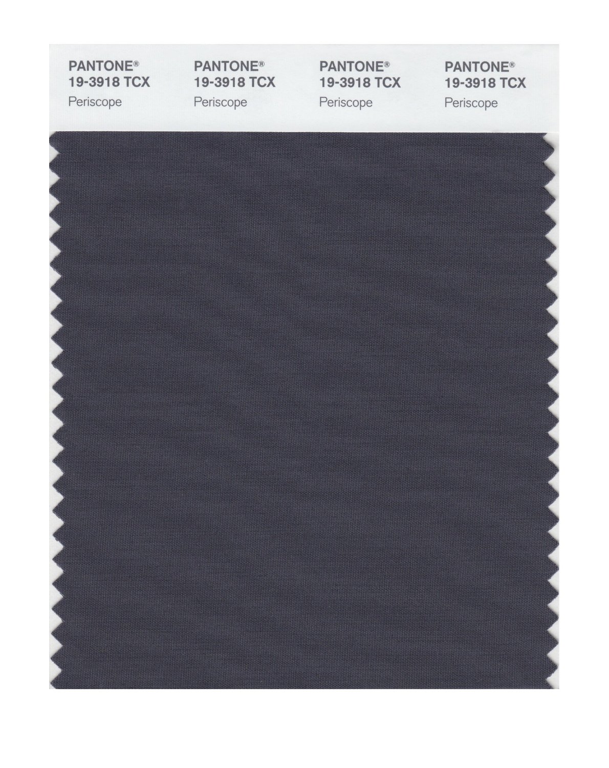 Pantone Cotton Swatch 19-3918 Periscope