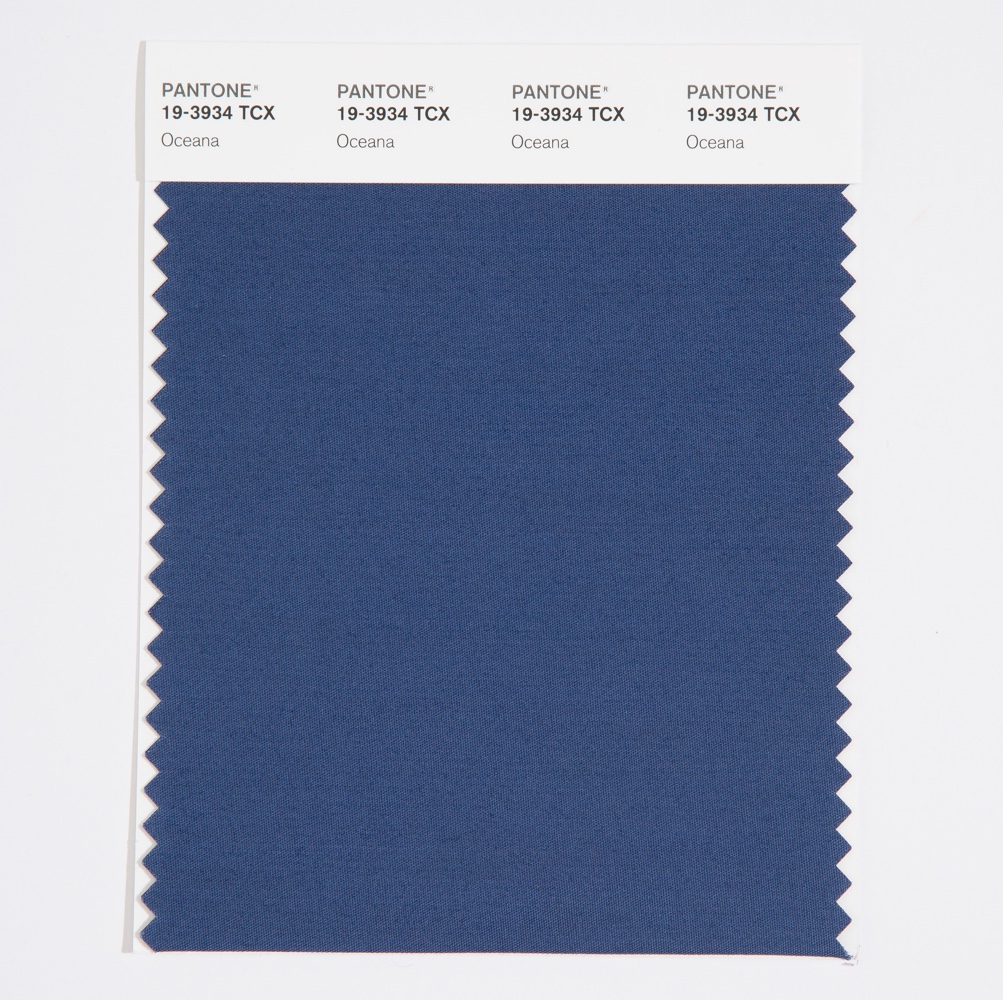 Pantone Cotton Swatch 19-3934 Oceana