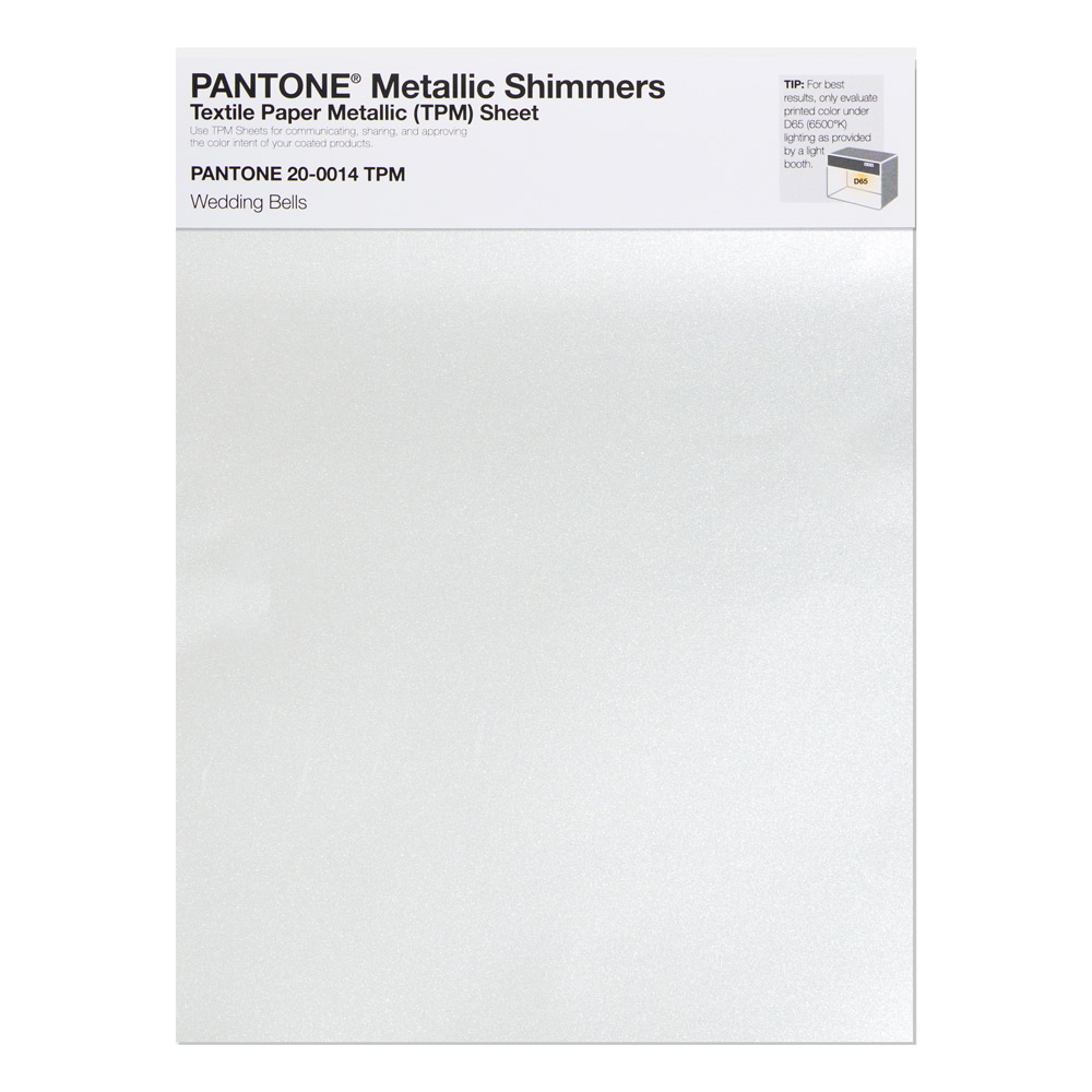 Pantone Metallic Shimmer 20-0014 Wedding Bell