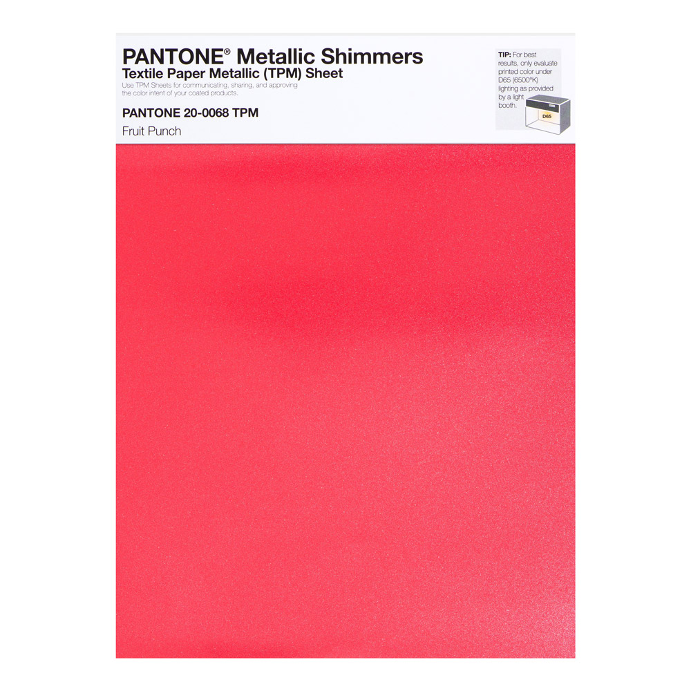 Pantone Metallic Shimmer 20-0068 Fruit Punch