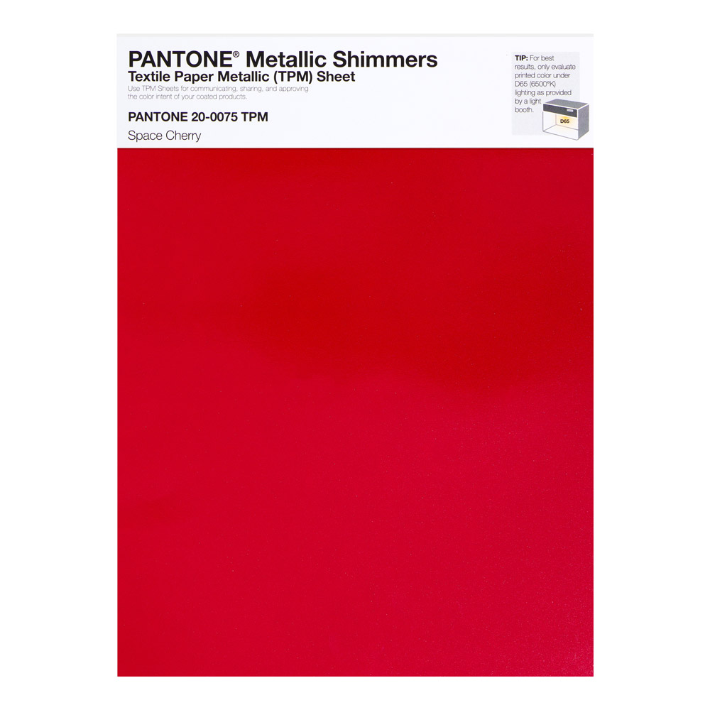 Pantone Metallic Shimmer 20-0075 Space Cherry